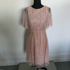 J Taylor Size 12 Blush Dress